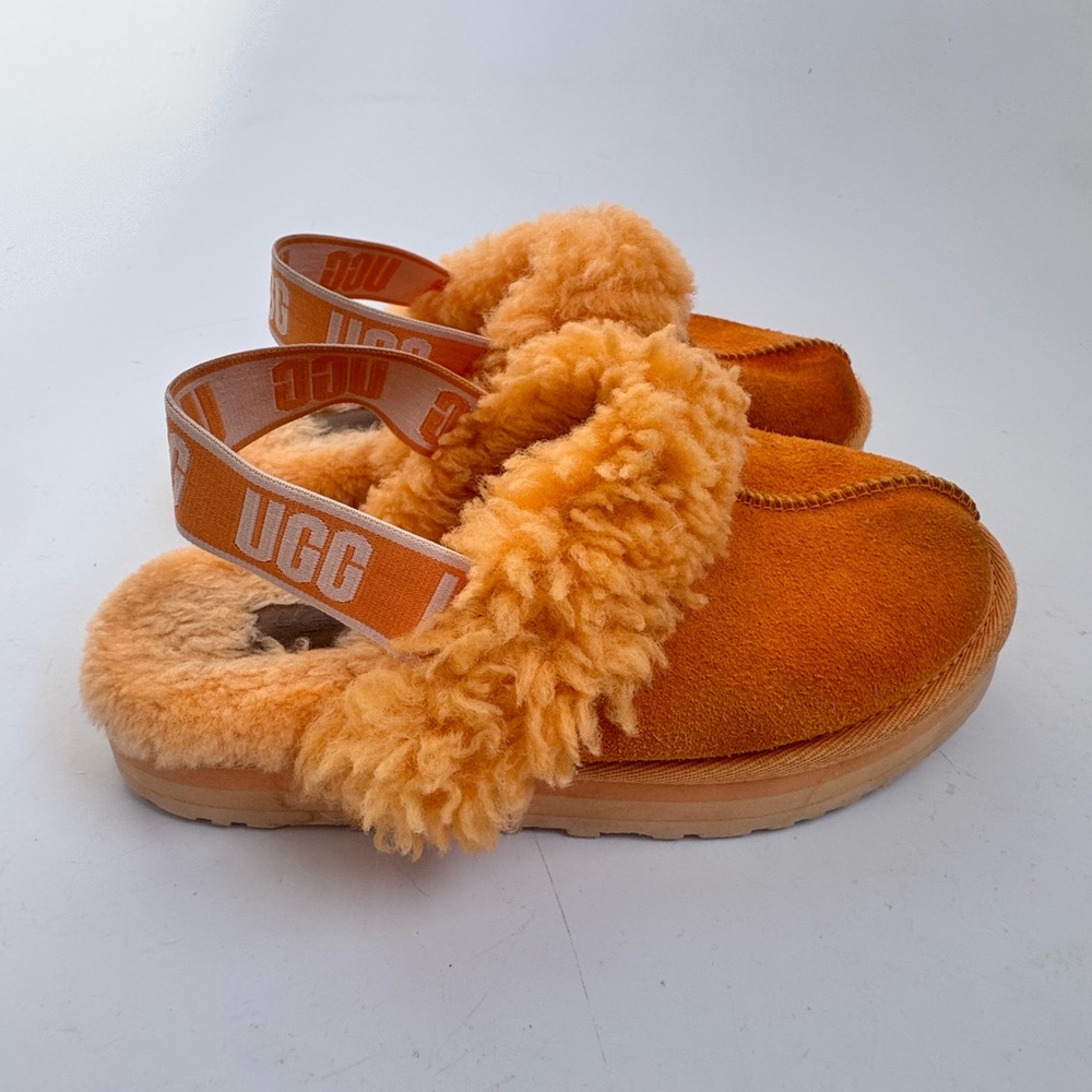 UGG Funkette Bright Orange Slippers